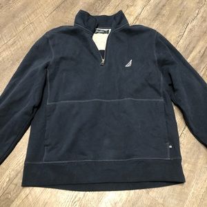 Size large men’s nautica zip up pullover